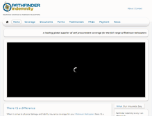 Tablet Screenshot of pathfinderindemnity.com